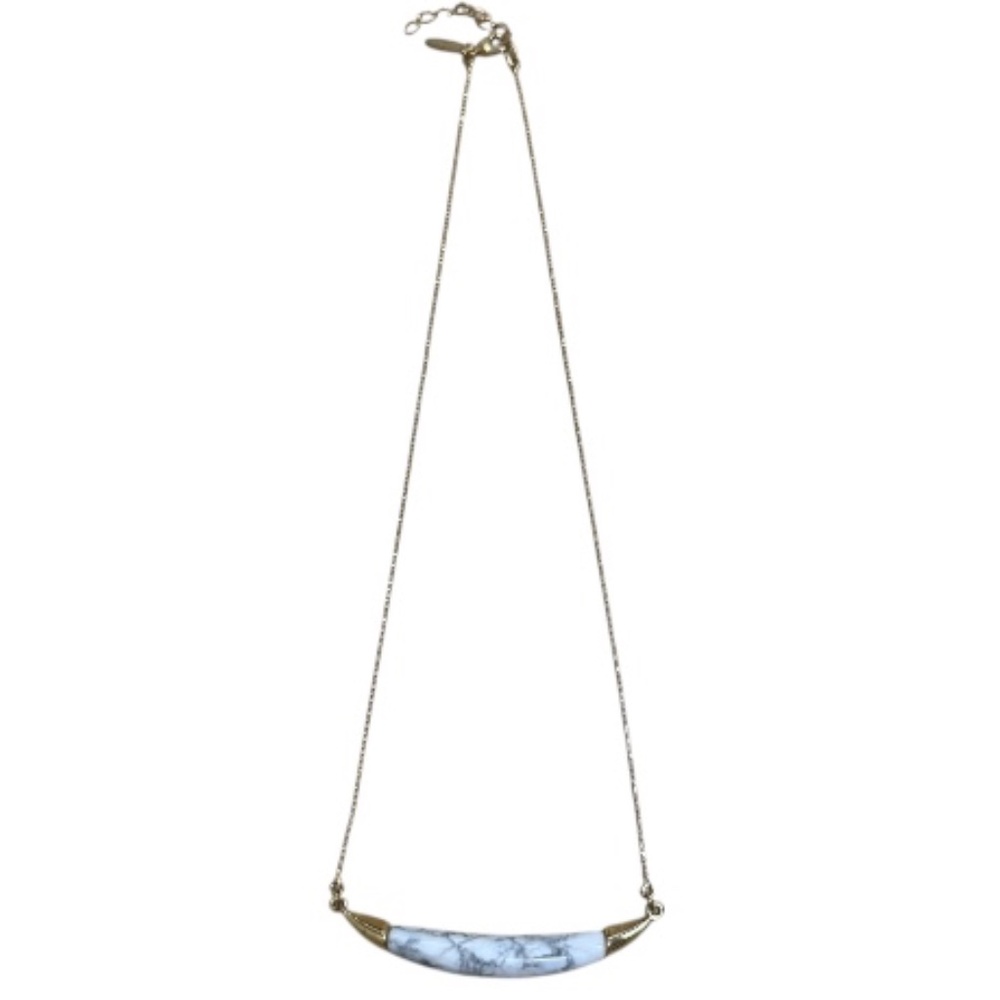 Marcia Moran White Howlite Necklace